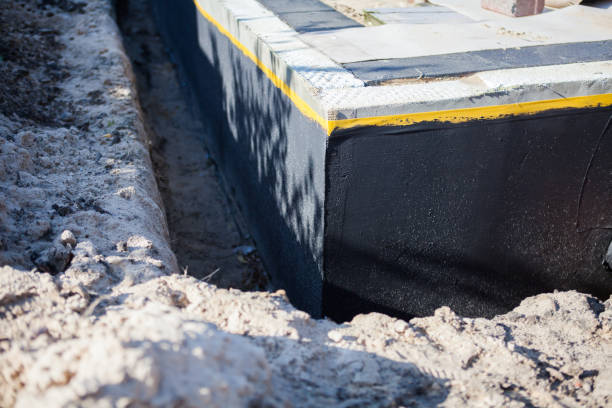 Professional Waterproofing technician working in Mount Gilead, OH